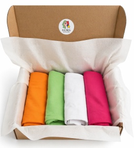Set 4 tricouri copii Dogo Premium din bumbac, 165 g/m² – culori și mărimi la alegere