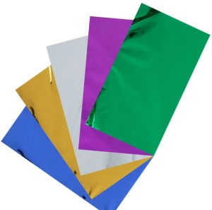 LOKLiK Foil Transfer Sheets - 5 Colours - 50 Pack - Img 2