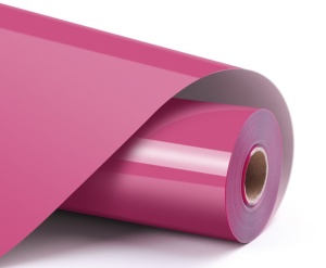 LOKLiK Heat Transfer Vinyl Basic - Pink - 30.5 x 180 cm - Img 1