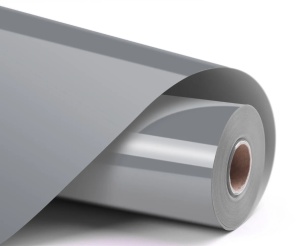 LOKLiK Permanent Adhesive Vinyl Glossy - Silver - 30.5 x 180 cm - Img 1