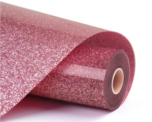 LOKLiK Vinil Termotransferabil HTV Glitter Pink 30,5 x 90 cm