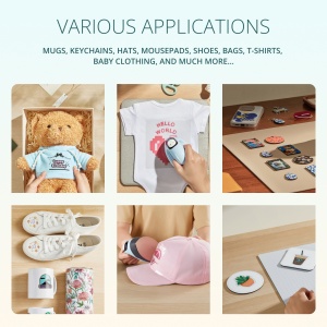 Presă termică LOKLiK ImPress Mini 3 pentru personalizare textile și crafting - Img 12