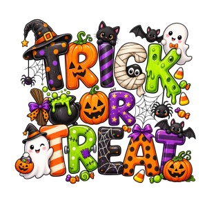 Print DTF Halloween – model mare - Img 4