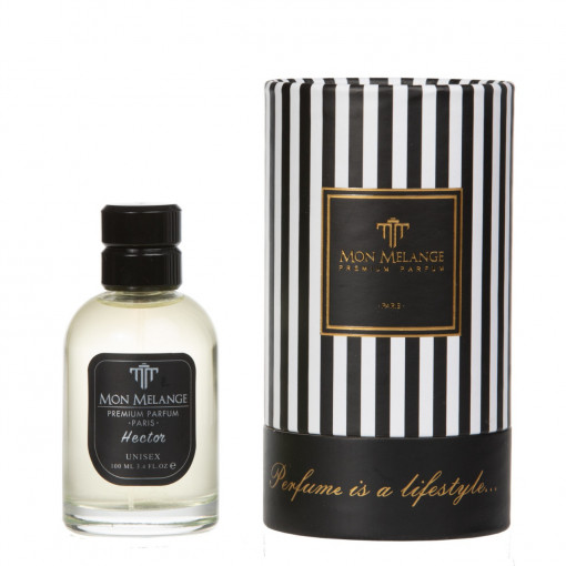 Extract de parfum Mon Melange Hector, Premium Series, 100 ml, unisex, 30% uleiuri esentiale, inspirat din Tom Ford Ombre Leather