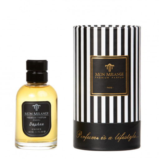 Extract de parfum Mon Melange Daphne, Premium Series, 100 ml, unisex, 30% uleiuri esentiale, inspirat din Tom Ford Noir de Noir