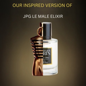 Apa de Parfum L’Atelier ERIN M139, 50ml, pentru barbati, inspirat din JPG Le Male Elixir