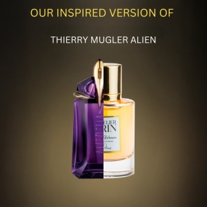 Apa de parfum L’Atelier ERIN W43, 50 ml, pentru femei, inspirat din Thierry Mugler Alien