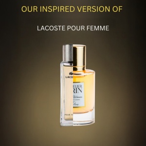 Apa de Parfum L’Atelier ERIN W10, 50 ml, pentru femei, inspirat din Lacoste Pour Femme