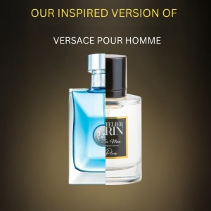 Apa de Parfum L’Atelier ERIN M135, 50ml, pentru barbati, inspirat din Versace Pour Homme