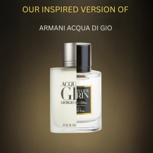 Apa de parfum L’Atelier ERIN M14, 50 ml, pentru barbati, inspirat din Armani Acqua di Gio