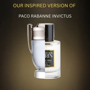 Apa de Parfum L’Atelier ERIN M6, 50 ml, pentru barbati, inspirat din Paco Rabanne Invictus