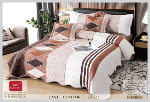 CUVERTURA BUMBAC EAST NEW COMFORT 5 PIESE ES266