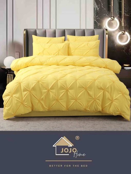 Lenjerie Finet Premium pentru Pat Dublu cu Pliuri JFP01