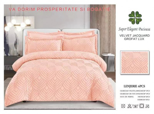 LENJERIE VELVET JACQUARD ELEGANT PUCIOASA VEL03