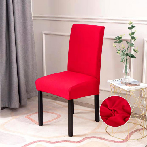 Set 4 Huse Scaune - Uni Rosu