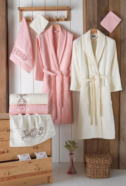 Set Prosoape si Halate din Bumbac 10 Piese, LUISA LUS1020