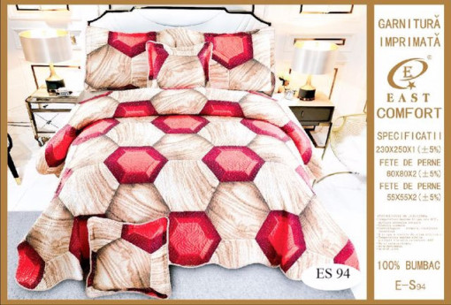 CUVERTURA BUMBAC EAST NEW COMFORT 5 PIESE E-S94
