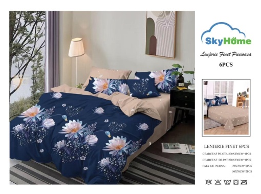 Set Lenjerie Finet 6 piese SKY153
