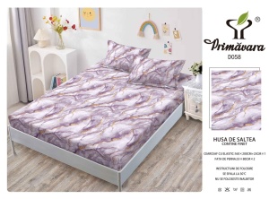HUSA DE PAT CU ELASTIC CU 2 FETE DE PERNA 160X200 FINET SUPERIOR PRI31
