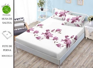 HUSA DE PAT CU ELASTIC CU 2 FETE DE PERNA Premium 180x200cm HSG81