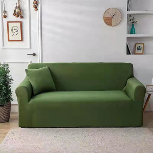 Husa Elastica Pentru Canapea 2 locuri Uni Verde