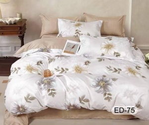 Lenjerie Bumbac Finet Premium 6 piese+husa CADOU ESTD107