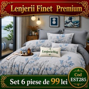 Lenjerie de pat finet 6 piese EST285