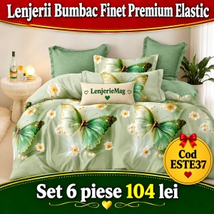 Lenjerie de pat finet 6 piese ESTE37