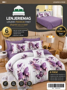Lenjerie de pat finet 6 piese SR47