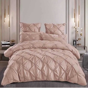 Lenjerie Finet Premium pentru Pat Dublu cu Pliuri cu elastic COPP12