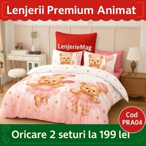 Set Lenjerie cu Elastic Finet Animat PRA04