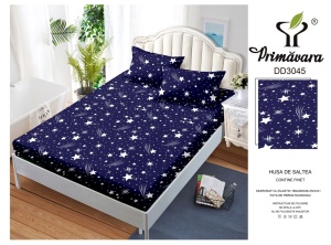 HUSA DE PAT CU ELASTIC CU 2 FETE DE PERNA 160X200 FINET PREMIUM PRI110