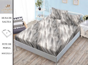 HUSA DE PAT CU ELASTIC CU 2 FETE DE PERNA Premium 180x200cm HSG18