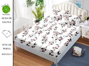 HUSA DE PAT CU ELASTIC CU 2 FETE DE PERNA Premium 180x200cm HSG88