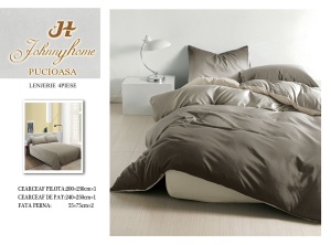Lenjerie de pat Bumbac Satinat Premium 4 piese SA22– Oferta 3 la 219 lei
