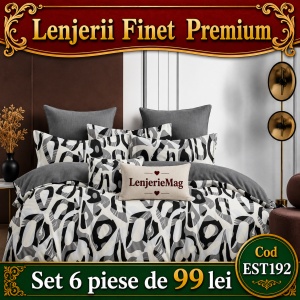 Lenjerie de pat finet 6 piese EST192