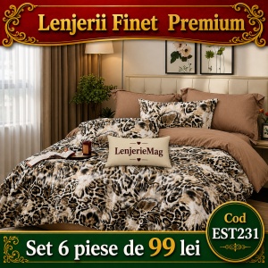 Lenjerie de pat finet 6 piese EST231