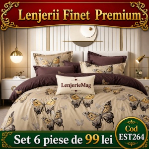 Lenjerie de pat finet 6 piese EST264