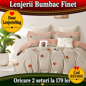 Lenjerie de pat finet 6 piese EST402