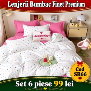 Lenjerie de pat finet 6 piese SR66