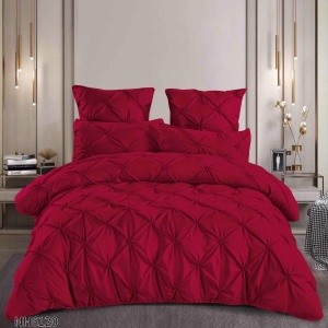 Lenjerie Finet Premium pentru Pat Dublu cu Pliuri cu elastic COPP19