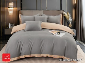 Set Lenjerie Bumbac Premium pat dublu 6 piese PS 03