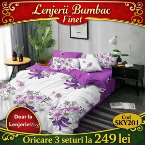 Set Lenjerie Finet 6 piese SKY201