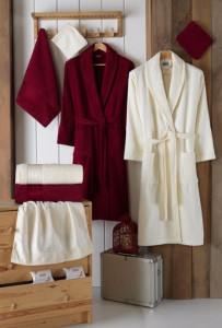 Set Prosoape si Halate din Bumbac 10 Piese, LUISA LUS1019