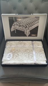 Fata de masa , din Jacquard dreptunghiulara 160x220cm - Img 2