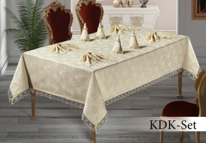 Fata de masa KDK ,JAQUARD 160x220cm AHJ01