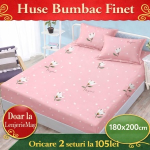 HUSA DE PAT CU ELASTIC CU 2 FETE DE PERNA 180x200cm SKYH49