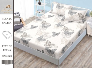 HUSA DE PAT CU ELASTIC CU 2 FETE DE PERNA Premium 180x200cm HSG25