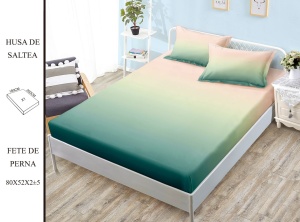 HUSA DE PAT CU ELASTIC CU 2 FETE DE PERNA Premium 180x200cm HSG45