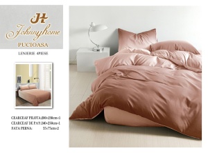 Lenjerie de pat Bumbac Satinat Premium 4 piese SA29 Oferta 3 la 219 lei
